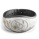 Gold Foiled Marble v1 - Decal Skin Wrap Kit for the Disney Magic Band