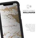 Gold Foiled Marble v1 - Skin Kit for the iPhone OtterBox Cases