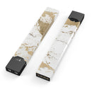 Gold Foiled Marble v1 - Premium Decal Protective Skin-Wrap Sticker compatible with the Juul Labs vaping device