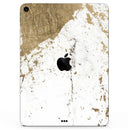 Gold Foiled Marble v1 - Full Body Skin Decal for the Apple iPad Pro 12.9", 11", 10.5", 9.7", Air or Mini (All Models Available)