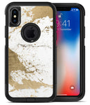 Gold Foiled Marble v1 - iPhone X OtterBox Case & Skin Kits