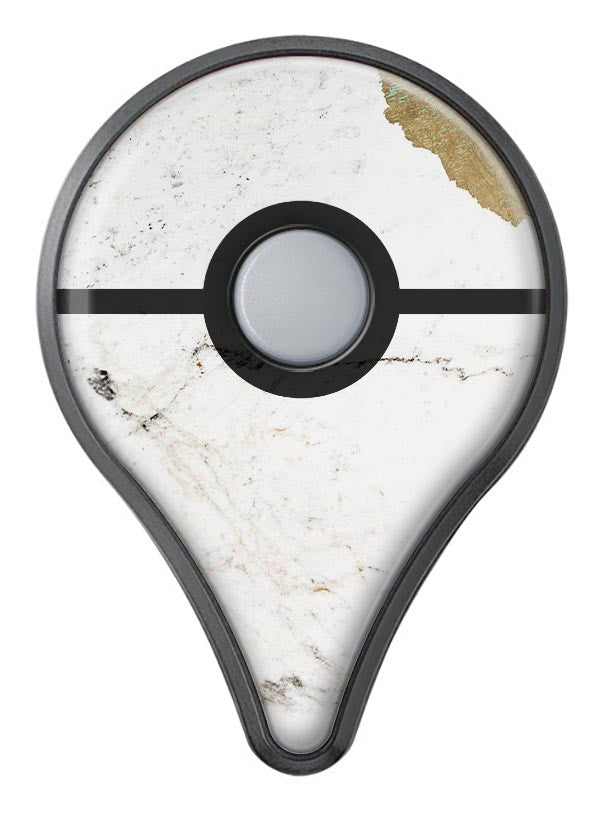 Gold Foiled Marble v2 Pokémon GO Plus Vinyl Protective Decal Skin Kit