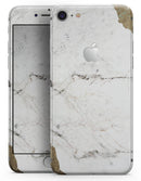 Gold Foiled Marble v2 - Skin-kit for the iPhone 8 or 8 Plus