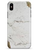 Gold Foiled Marble v2 - iPhone X Clipit Case