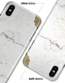 Gold Foiled Marble v2 - iPhone X Clipit Case