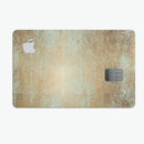 Gold Foiled Surface v1 - Premium Protective Decal Skin-Kit for the Apple Credit Card
