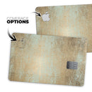 Gold Foiled Surface v1 - Premium Protective Decal Skin-Kit for the Apple Credit Card