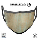 Gold Foiled Surface v1 - Made in USA Mouth Cover Unisex Anti-Dust Cotton Blend Reusable & Washable Face Mask with Adjustable Sizing for Adult or Child