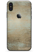 Gold Foiled Surface v1 - iPhone X Skin-Kit