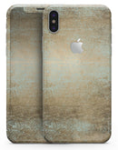 Gold Foiled Surface v1 - iPhone X Skin-Kit