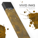 Gold Foiled V1 - Premium Decal Protective Skin-Wrap Sticker compatible with the Juul Labs vaping device