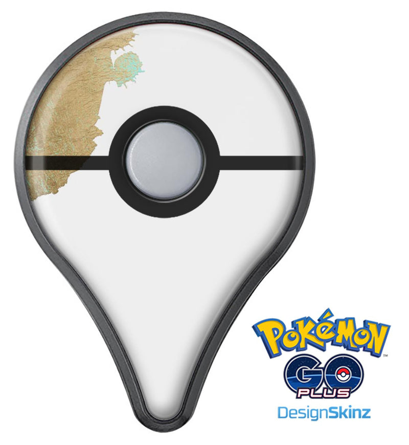 Gold Foiled White v1 Pokémon GO Plus Vinyl Protective Decal Skin Kit