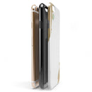 Gold Foiled White v1 iPhone 6/6s or 6/6s Plus 2-Piece Hybrid INK-Fuzed Case