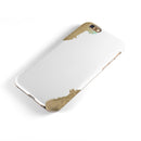 Gold Foiled White v1 iPhone 6/6s or 6/6s Plus 2-Piece Hybrid INK-Fuzed Case