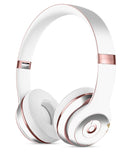 Gold Foiled White v1 Full-Body Skin Kit for the Beats by Dre Solo 3 Wireless Headphones