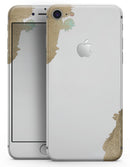 Gold Foiled White v1 - Skin-kit for the iPhone 8 or 8 Plus