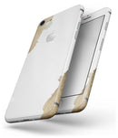 Gold Foiled White v1 - Skin-kit for the iPhone 8 or 8 Plus