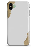 Gold Foiled White v1 - iPhone X Clipit Case