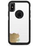 Gold Foiled White v2 2 - iPhone X OtterBox Case & Skin Kits