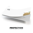 Gold Foiled White v2 - Premium Protective Decal Skin-Kit for the Apple Credit Card