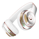 Gold Foiled White v2 Full-Body Skin Kit for the Beats by Dre Solo 3 Wireless Headphones
