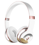 Gold Foiled White v2 Full-Body Skin Kit for the Beats by Dre Solo 3 Wireless Headphones