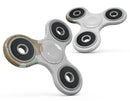 Gold Foiled White v2 Full-Body Fidget Spinner Skin-Kit