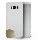 Gold Foiled White v2 - Samsung Galaxy S8 Full-Body Skin Kit