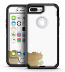 Gold Foiled White v2 - iPhone 7 Plus/8 Plus OtterBox Case & Skin Kits