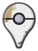 Gold Foiled White v3 Pokémon GO Plus Vinyl Protective Decal Skin Kit