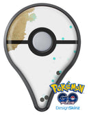 Gold Foiled White v3 Pokémon GO Plus Vinyl Protective Decal Skin Kit