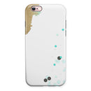 Gold Foiled White v3 iPhone 6/6s or 6/6s Plus 2-Piece Hybrid INK-Fuzed Case