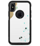 Gold Foiled White v3 2 - iPhone X OtterBox Case & Skin Kits