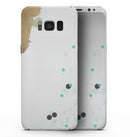 Gold Foiled White v3 - Samsung Galaxy S8 Full-Body Skin Kit