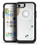 Gold Foiled White v3 - iPhone 7 or 7 Plus Commuter Case Skin Kit