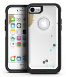 Gold Foiled White v3 - iPhone 7 or 8 OtterBox Case & Skin Kits
