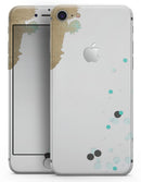Gold Foiled White v3 - Skin-kit for the iPhone 8 or 8 Plus
