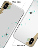 Gold Foiled White v3 - iPhone X Clipit Case