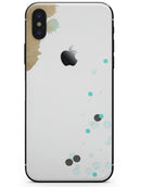 Gold Foiled White v3 - iPhone X Skin-Kit