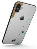 Gold Foiled White v3 - iPhone X Skin-Kit