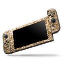 Gold Glimmer V2 // Skin Decal Wrap Kit for Nintendo Switch Console & Dock, Joy-Cons, Pro Controller, Lite, 3DS XL, 2DS XL, DSi, or Wii - Vinyl Skin Wrap for Nintendo Switch 2, OLED, Lite, Pro Controller, Wii & Classic Handhelds