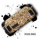 Gold Glimmer V2 // Vinyl Skin Wrap for Steam Deck OLED & Steam Deck (LCD) — Soft Matte or Ultra Gloss