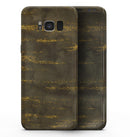 Gold Icicles over Dark Fog - Samsung Galaxy S8 Full-Body Skin Kit