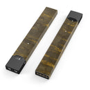 Gold Icicles over Dark Fog - Premium Decal Protective Skin-Wrap Sticker compatible with the Juul Labs vaping device