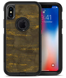 Gold Icicles over Dark Fog - iPhone X OtterBox Case & Skin Kits