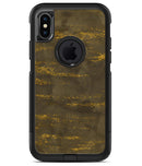 Gold Icicles over Dark Fog - iPhone X OtterBox Case & Skin Kits