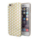Gold Morocan v3 iPhone 6/6s or 6/6s Plus 2-Piece Hybrid INK-Fuzed Case