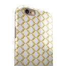 Gold Morocan v3 iPhone 6/6s or 6/6s Plus 2-Piece Hybrid INK-Fuzed Case