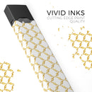 Gold Morocan v3 - Premium Decal Protective Skin-Wrap Sticker compatible with the Juul Labs vaping device