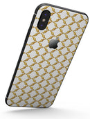 Gold Morocan v3 - iPhone X Skin-Kit